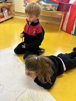 Working together to create Art!